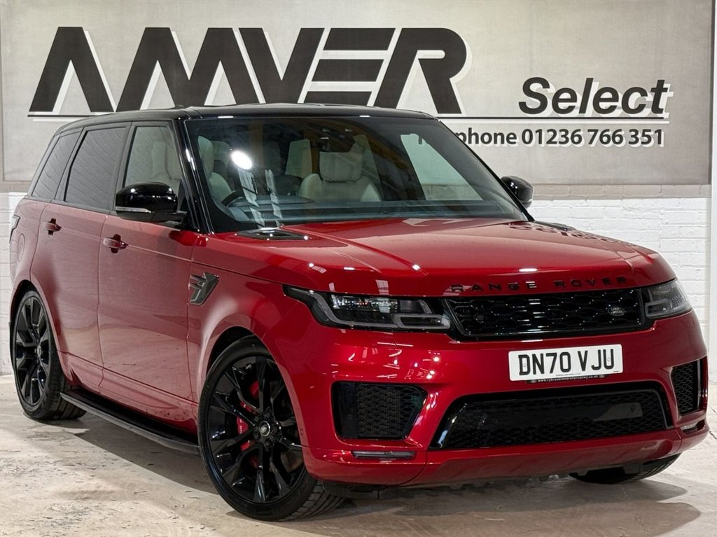USED 2020 70 LAND ROVER RANGE ROVER SPORT 3.0 P400 MHEV HST SUV 5dr Petrol Auto 4WD Euro 6 (s/s) (400 ps) 