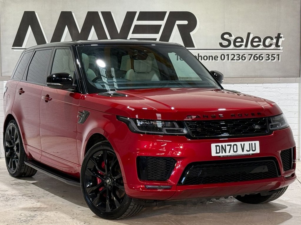 USED 2020 70 LAND ROVER RANGE ROVER SPORT 3.0 P400 MHEV HST SUV 5dr Petrol Auto 4WD Euro 6 (s/s) (400 ps) 