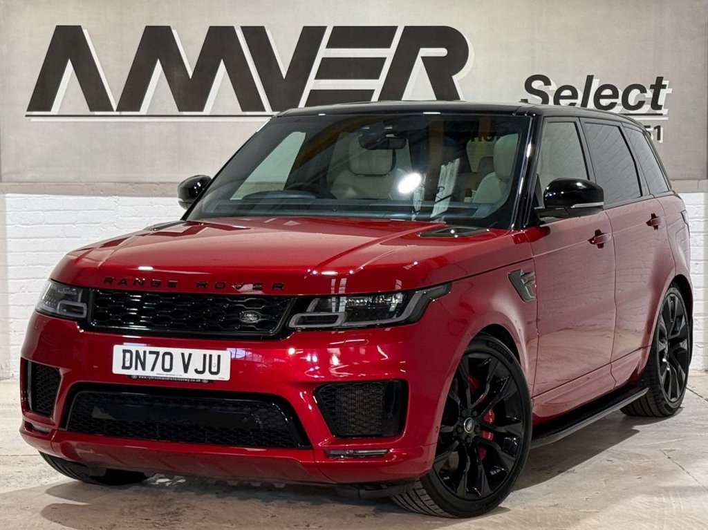 USED 2020 70 LAND ROVER RANGE ROVER SPORT 3.0 P400 MHEV HST SUV 5dr Petrol Auto 4WD Euro 6 (s/s) (400 ps) 