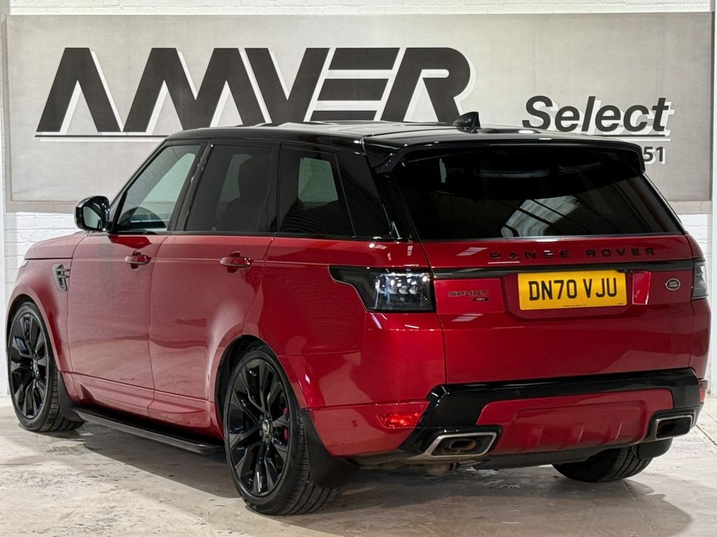 USED 2020 70 LAND ROVER RANGE ROVER SPORT 3.0 P400 MHEV HST SUV 5dr Petrol Auto 4WD Euro 6 (s/s) (400 ps) 