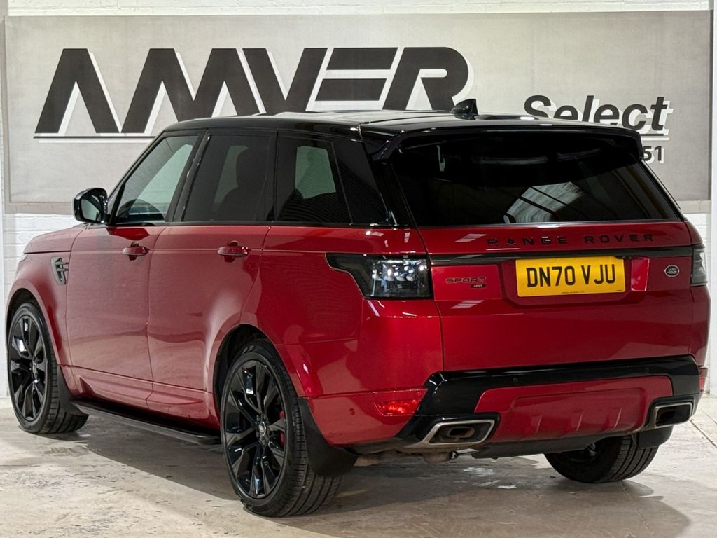USED 2020 70 LAND ROVER RANGE ROVER SPORT 3.0 P400 MHEV HST SUV 5dr Petrol Auto 4WD Euro 6 (s/s) (400 ps) 