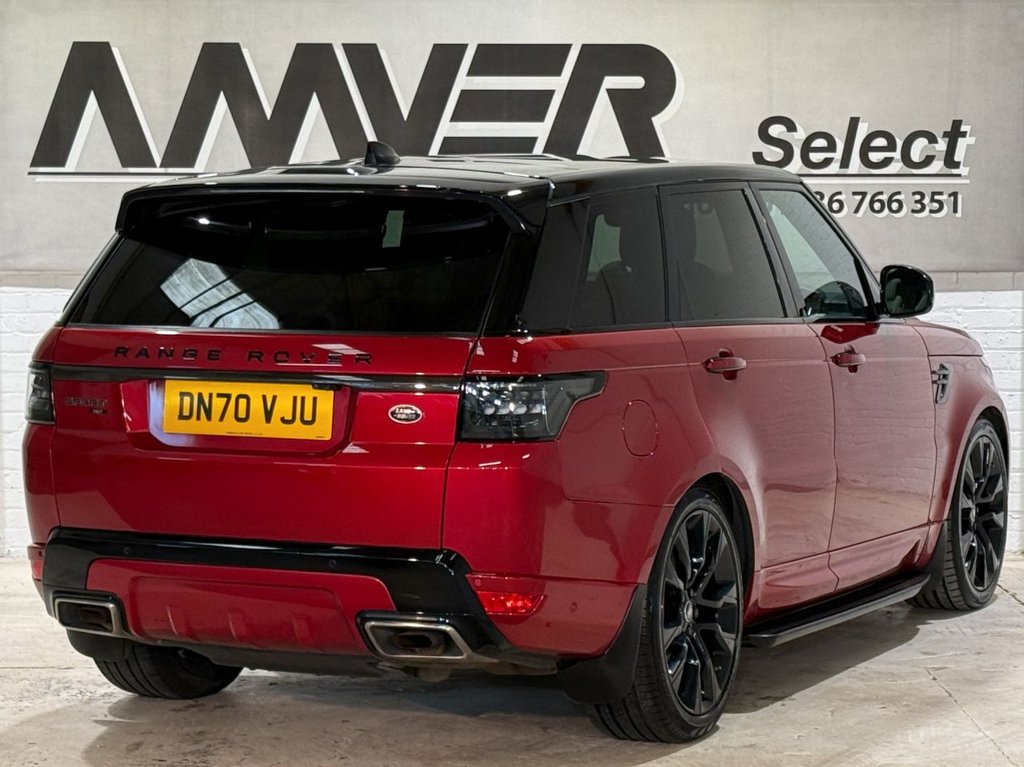 USED 2020 70 LAND ROVER RANGE ROVER SPORT 3.0 P400 MHEV HST SUV 5dr Petrol Auto 4WD Euro 6 (s/s) (400 ps) 