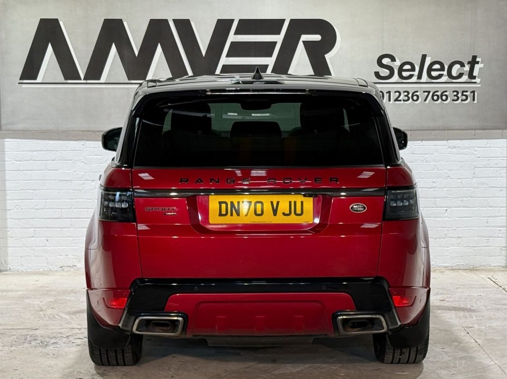 USED 2020 70 LAND ROVER RANGE ROVER SPORT 3.0 P400 MHEV HST SUV 5dr Petrol Auto 4WD Euro 6 (s/s) (400 ps) 