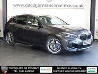 USED 2020 20 BMW 1 SERIES 2.0 M135i Hatchback 5dr Petrol Auto xDrive Euro 6 (s/s) (306 ps) VIRTUAL COCKPIT DIGITAL DASH DISPLAY + SATELLITE NAVIGATION + APPLE CARPLAY / APPS CONTROL + ENHANCED BLUETOOTH PHONE PREPARATION WITH USB AUDIO INTERFACE AND VOICE CONTROL + DAB DIGITAL RADIO + DUAL ZONE CLIMATE CONTROL + AIR CONDITIONING + AUTOMATIC LED HEADLIGHTS + FRONT AND REAR PARKING SENSORS + KEYLESS START + HILL HOLD START ASSIST + SELECTABLE DRIVING MODES + IN CAR ENTERTAINMENT WITH TOUCH SCREEN MEDIA DISPLAY + LEATHER MULTI FUNCTIONAL STEERING WHEEL WITH PADDLE SHIFT GEAR SELECT