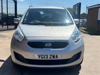 USED 2013 13 KIA VENGA 1.4 CRDi 2 MPV 5 door Diesel Manual in Silver 