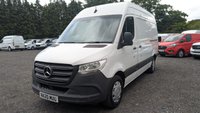USED 2020 20 MERCEDES-BENZ SPRINTER 316 Cdi G-Tronic+ Automatic L2 H2 Rear Wheel Drive MWB High Roof with Electric Windows,Cruise Control, Reverse Camera, Side Loading Door, Bulkhead, Ply Lining and much more in great condition . *Rare Automatic* . 2 Keepers from new - Service History. Will Come on a 20 Plate as just had a plate change. a truly exceptional example of the Mercedes-Benz Sprinter 316 CDI G-Tronic+ Automatic. This is the highly sought-after L2 H2 specification, offering a medium wheelbase with a high roof, providing an immense and versatile cargo area. The standout feature is the rare and desirable automatic transmission, a G-Tronic+ unit that makes this van effortlessly smooth to drive in any environment, from city streets to motorway cruises. This vehicle is presented in excellent condition throughout and is ready for immediate work or conversion.  This particular Sprinter has been meticulously maintained and cherished, having had only two registered keepers from new. Its history is fully documented with a comprehensive service history, ensuring complete peace of mind regarding its mechanical integrity. The van has recently undergone a plate change and will be supplied on a 20 plate, reflecting its modern and well-cared-for status.  The specification is comprehensive and designed for practicality and driver comfort. It features electric windows and a high-quality reverse camera, making manoeuvring and parking in tight spaces effortless. The inclusion of a side loading door provides exceptional access for urban deliveries or loading bulky items, while the full steel bulkhead ensures load security and reduces cabin noise. The interior is finished with a professional ply lining, protecting the panels and offering a clean, durable surface for all types of cargo. This van is a rare find in the automatic configuration and represents a superb opportunity for any business or individual seeking a premium, reliable, and high-specification commercial vehicle. Viewing is highly recommended to fully appreciate the condition and capabilities of this outstanding Mercedes-Benz Sprinter. 