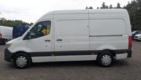 USED 2020 20 MERCEDES-BENZ SPRINTER 316 Cdi G-Tronic+ Automatic L2 H2 Rear Wheel Drive MWB High Roof with Electric Windows,Cruise Control, Reverse Camera, Side Loading Door, Bulkhead, Ply Lining and much more in great condition . *Rare Automatic* . 2 Keepers from new - Service History. Will Come on a 20 Plate as just had a plate change. a truly exceptional example of the Mercedes-Benz Sprinter 316 CDI G-Tronic+ Automatic. This is the highly sought-after L2 H2 specification, offering a medium wheelbase with a high roof, providing an immense and versatile cargo area. The standout feature is the rare and desirable automatic transmission, a G-Tronic+ unit that makes this van effortlessly smooth to drive in any environment, from city streets to motorway cruises. This vehicle is presented in excellent condition throughout and is ready for immediate work or conversion.  This particular Sprinter has been meticulously maintained and cherished, having had only two registered keepers from new. Its history is fully documented with a comprehensive service history, ensuring complete peace of mind regarding its mechanical integrity. The van has recently undergone a plate change and will be supplied on a 20 plate, reflecting its modern and well-cared-for status.  The specification is comprehensive and designed for practicality and driver comfort. It features electric windows and a high-quality reverse camera, making manoeuvring and parking in tight spaces effortless. The inclusion of a side loading door provides exceptional access for urban deliveries or loading bulky items, while the full steel bulkhead ensures load security and reduces cabin noise. The interior is finished with a professional ply lining, protecting the panels and offering a clean, durable surface for all types of cargo. This van is a rare find in the automatic configuration and represents a superb opportunity for any business or individual seeking a premium, reliable, and high-specification commercial vehicle. Viewing is highly recommended to fully appreciate the condition and capabilities of this outstanding Mercedes-Benz Sprinter. 