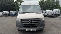 USED 2020 20 MERCEDES-BENZ SPRINTER 316 Cdi G-Tronic+ Automatic L2 H2 Rear Wheel Drive MWB High Roof with Electric Windows,Cruise Control, Reverse Camera, Side Loading Door, Bulkhead, Ply Lining and much more in great condition . *Rare Automatic* . 2 Keepers from new - Service History. Will Come on a 20 Plate as just had a plate change. a truly exceptional example of the Mercedes-Benz Sprinter 316 CDI G-Tronic+ Automatic. This is the highly sought-after L2 H2 specification, offering a medium wheelbase with a high roof, providing an immense and versatile cargo area. The standout feature is the rare and desirable automatic transmission, a G-Tronic+ unit that makes this van effortlessly smooth to drive in any environment, from city streets to motorway cruises. This vehicle is presented in excellent condition throughout and is ready for immediate work or conversion.  This particular Sprinter has been meticulously maintained and cherished, having had only two registered keepers from new. Its history is fully documented with a comprehensive service history, ensuring complete peace of mind regarding its mechanical integrity. The van has recently undergone a plate change and will be supplied on a 20 plate, reflecting its modern and well-cared-for status.  The specification is comprehensive and designed for practicality and driver comfort. It features electric windows and a high-quality reverse camera, making manoeuvring and parking in tight spaces effortless. The inclusion of a side loading door provides exceptional access for urban deliveries or loading bulky items, while the full steel bulkhead ensures load security and reduces cabin noise. The interior is finished with a professional ply lining, protecting the panels and offering a clean, durable surface for all types of cargo. This van is a rare find in the automatic configuration and represents a superb opportunity for any business or individual seeking a premium, reliable, and high-specification commercial vehicle. Viewing is highly recommended to fully appreciate the condition and capabilities of this outstanding Mercedes-Benz Sprinter. 
