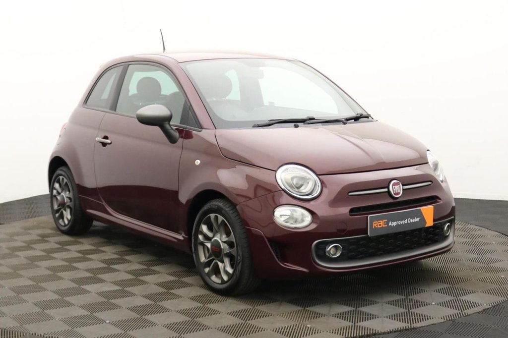 USED 2016 66 FIAT 500 1.2 S Hatchback 3dr Petrol Manual Euro 6 (s/s) (69 bhp) Bluetooth, Alloys, Air Con
