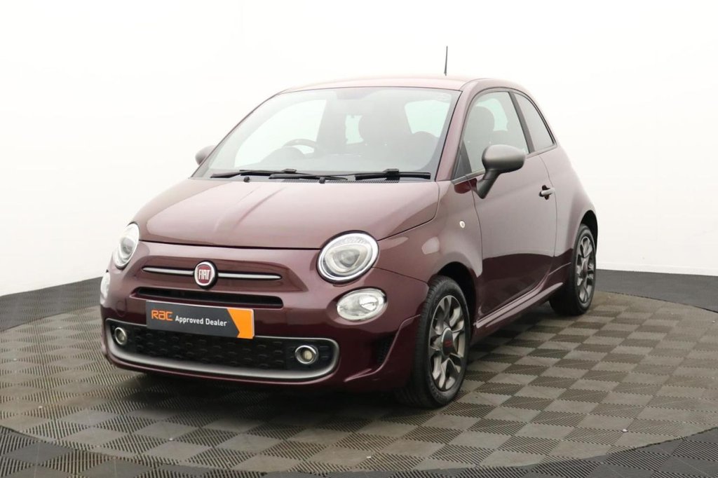 USED 2016 66 FIAT 500 1.2 S Hatchback 3dr Petrol Manual Euro 6 (s/s) (69 bhp) Bluetooth, Alloys, Air Con