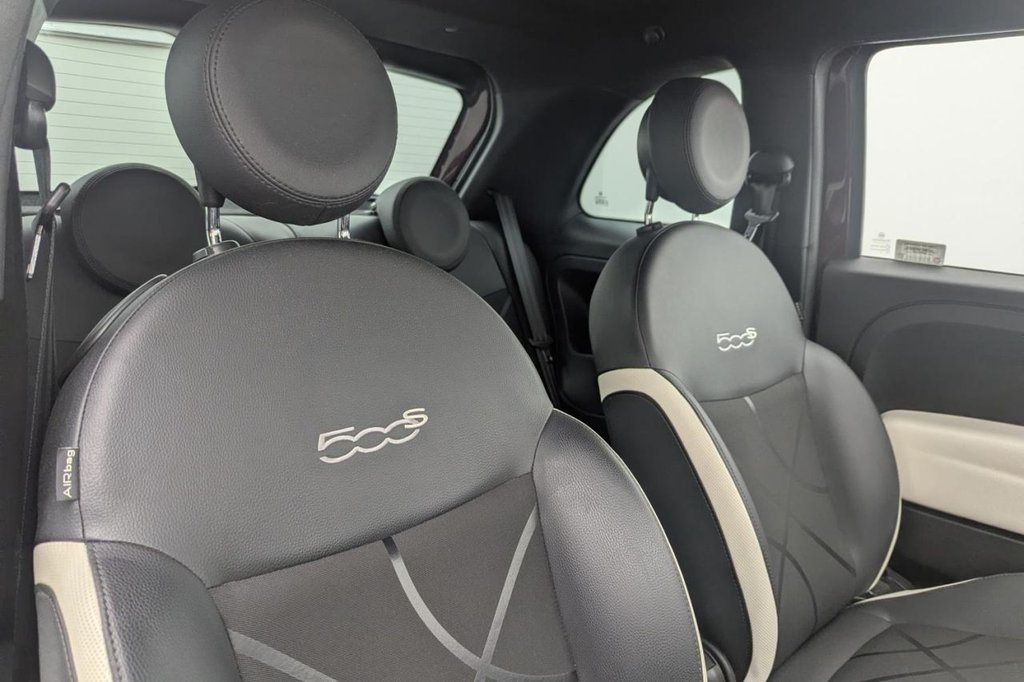 USED 2016 66 FIAT 500 1.2 S Hatchback 3dr Petrol Manual Euro 6 (s/s) (69 bhp) Bluetooth, Alloys, Air Con
