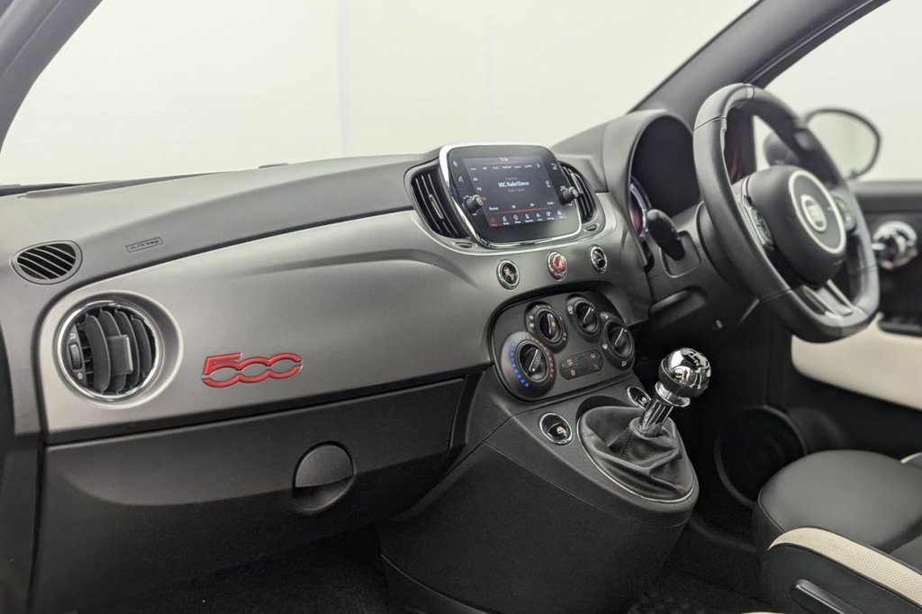 USED 2016 66 FIAT 500 1.2 S Hatchback 3dr Petrol Manual Euro 6 (s/s) (69 bhp) Bluetooth, Alloys, Air Con