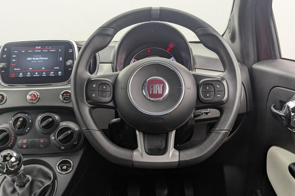USED 2016 66 FIAT 500 1.2 S Hatchback 3dr Petrol Manual Euro 6 (s/s) (69 bhp) Bluetooth, Alloys, Air Con
