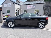 USED 2008 08 AUDI A3 CABRIOLET 2.0 TDI Sport Convertible 2dr Diesel S Tronic Euro 4 PART/X TO CLEAR, 10 SERVICE STAMPS, 2 KEYS, HEATED SEATS, 17