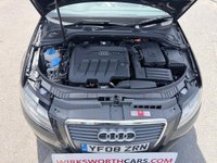 USED 2008 08 AUDI A3 CABRIOLET 2.0 TDI Sport Convertible 2dr Diesel S Tronic Euro 4 PART/X TO CLEAR, 10 SERVICE STAMPS, 2 KEYS, HEATED SEATS, 17