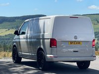 USED 2021 21 VOLKSWAGEN TRANSPORTER 2.0 TDI T28 Highline Panel Van 5dr Diesel DSG FWD SWB Euro 6 (s/s) (150 ps) 2 Tone Ascot grey & White, Highline, DSG