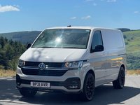USED 2021 21 VOLKSWAGEN TRANSPORTER 2.0 TDI T28 Highline Panel Van 5dr Diesel DSG FWD SWB Euro 6 (s/s) (150 ps) 2 Tone Ascot grey & White, Highline, DSG