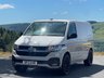USED 2021 21 VOLKSWAGEN TRANSPORTER 2.0 TDI T28 Highline Panel Van 5dr Diesel DSG FWD SWB Euro 6 (s/s) (150 ps) 2 Tone Ascot grey & White, Highline, DSG