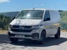 USED 2021 21 VOLKSWAGEN TRANSPORTER 2.0 TDI T28 Highline Panel Van 5dr Diesel DSG FWD SWB Euro 6 (s/s) (150 ps) 2 Tone Ascot grey & White, Highline, DSG