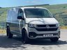 USED 2021 21 VOLKSWAGEN TRANSPORTER 2.0 TDI T28 Highline Panel Van 5dr Diesel DSG FWD SWB Euro 6 (s/s) (150 ps) 2 Tone Ascot grey & White, Highline, DSG
