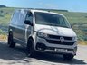 USED 2021 21 VOLKSWAGEN TRANSPORTER 2.0 TDI T28 Highline Panel Van 5dr Diesel DSG FWD SWB Euro 6 (s/s) (150 ps) 2 Tone Ascot grey & White, Highline, DSG