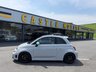 USED 2022 72 ABARTH 595 1.4 T-Jet Turismo Hatchback 3dr Petrol Auto Euro 6 (165 bhp) Pastel Grey with Quilted leather & high specification