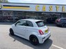 USED 2022 72 ABARTH 595 1.4 T-Jet Turismo Hatchback 3dr Petrol Auto Euro 6 (165 bhp) Pastel Grey with Quilted leather & high specification