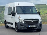 USED 2019 69 VAUXHALL MOVANO 2.3 CDTi 3500 Panel Van 5dr Diesel Manual FWD L2 H2 Euro 6 (130 ps) 7 Seat, Welfare Mess Van, Diesel Heater, Aircon
