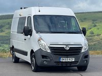 USED 2019 69 VAUXHALL MOVANO 2.3 CDTi 3500 Panel Van 5dr Diesel Manual FWD L2 H2 Euro 6 (130 ps) 7 Seat, Welfare Mess Van, Diesel Heater, Aircon