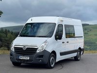 USED 2019 69 VAUXHALL MOVANO 2.3 CDTi 3500 Panel Van 5dr Diesel Manual FWD L2 H2 Euro 6 (130 ps) 7 Seat, Welfare Mess Van, Diesel Heater, Aircon