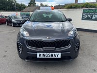 USED 2017 17 KIA SPORTAGE 1.6 GDi 2 SUV 5dr Petrol Manual Euro 6 (s/s) (130 bhp) FULL HISTORY 10 SERVICES 2KEYS