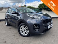USED 2017 17 KIA SPORTAGE 1.6 GDi 2 SUV 5dr Petrol Manual Euro 6 (s/s) (130 bhp) FULL HISTORY 10 SERVICES 2KEYS