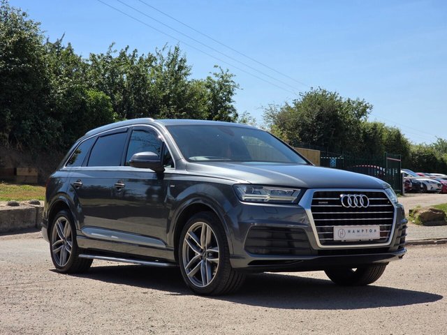 View our Audi Q7 3.0 TDI V6 S line SUV 5dr Diesel Tiptronic quattro Euro 6 (s/s) (272 ps)