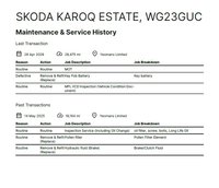 USED 2023 23 SKODA KAROQ 1.5 TSI ACT SportLine SUV 5dr Petrol DSG Euro 6 (s/s) (150 ps) ONE OWNER FROM NEW