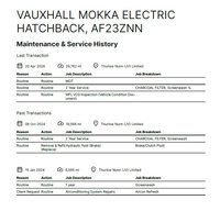 USED 2023 23 VAUXHALL MOKKA ELECTRIC 50kWh GS SUV 5dr Electric Auto (136 ps) ONE OWNER FROM NEW