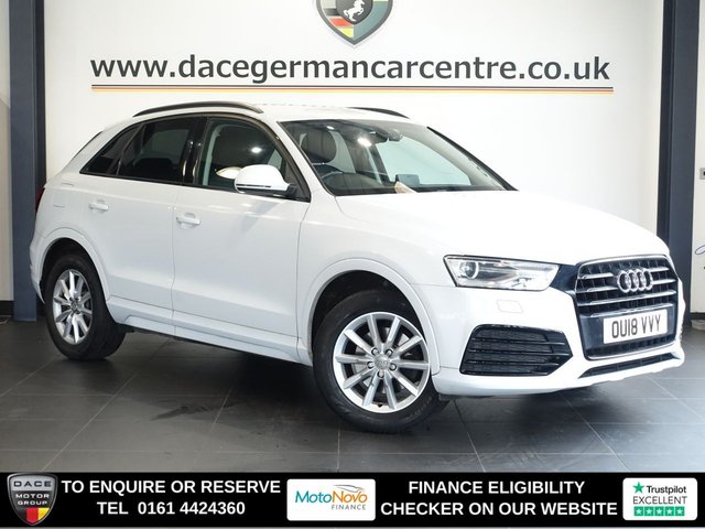 View our Audi Q3 1.4 TFSI CoD Sport SUV 5dr Petrol S Tronic Euro 6 (s/s) (150 ps)