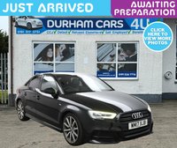 USED 2017 17 AUDI A3 1.6 TDI Black Edition Saloon 4dr Diesel Manual Euro 6 (s/s) (110 ps) 