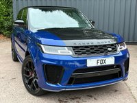 USED 2019 68 LAND ROVER RANGE ROVER SPORT 5.0 P575 V8 SVR SUV 5dr Petrol Auto 4WD Euro 6 (s/s) (575 ps) SUV