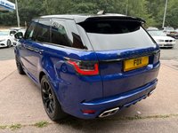 USED 2019 68 LAND ROVER RANGE ROVER SPORT 5.0 P575 V8 SVR SUV 5dr Petrol Auto 4WD Euro 6 (s/s) (575 ps) SUV