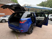 USED 2019 68 LAND ROVER RANGE ROVER SPORT 5.0 P575 V8 SVR SUV 5dr Petrol Auto 4WD Euro 6 (s/s) (575 ps) SUV