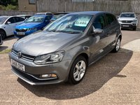 USED 2016 66 VOLKSWAGEN POLO 1.2 TSI BlueMotion Tech Match Hatchback 5dr Petrol Manual Euro 6 (s/s) (90 ps) 