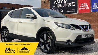 2016 NISSAN QASHQAI 1.5 dCi N-Connecta 2WD Euro 6 (s/s) 5dr &pound;5490.00