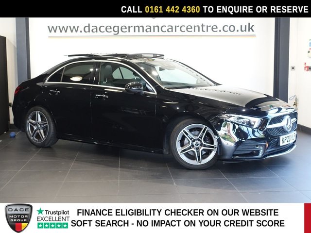View our Mercedes-Benz A-Class 2.0 A200d AMG Line (Premium Plus 2) Saloon 4dr Diesel 8G-DCT Euro 6 (s/s) (150 ps)