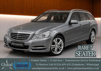 USED 2011 11 MERCEDES-BENZ E CLASS 2.1 E220 CDI BlueEfficiency Avantgarde Estate 5dr Diesel Tiptronic Euro 5 (170 ps) 1 FORMER OWNER | 7 SEATER