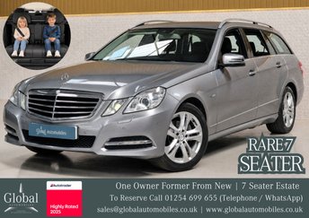 2011 MERCEDES-BENZ E-CLASS 2.1 E220 CDI BlueEfficiency Avantgarde Estate 5dr Diesel Tiptronic Euro 5 (170 ps) &pound;6995.00