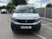 USED 2022 22 PEUGEOT PARTNER 1.5 BlueHDi 950 Professional Premium Long Panel Van 6dr Diesel Manual LWB Euro 6 (100 bhp) 