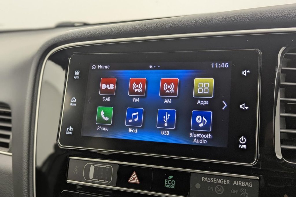 USED 2020 69 MITSUBISHI OUTLANDER 2.4h TwinMotor 13.8kWh 4h SUV 5dr Petrol Plug-in Hybrid CVT 4WD Euro 6 (s/s) (209 ps) 4X4, Camera, Keyless