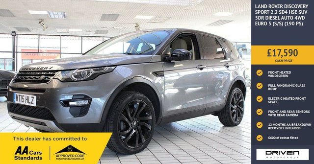 View our LAND ROVER DISCOVERY SPORT