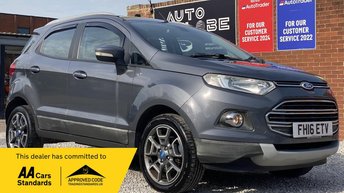 2016 FORD ECOSPORT 1.5 TDCi Titanium 2WD Euro 6 5dr &pound;4490.00