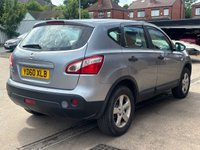 USED 2010 60 NISSAN QASHQAI 1.6 Visia SUV 5 door Petrol Manual 2WD in Grey 